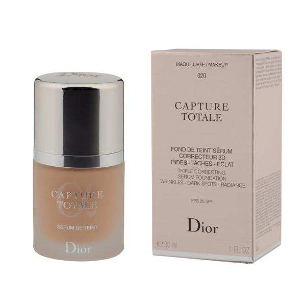 迪奥修复焕采精华粉底液020号 dior capture totale fdt fluid 020