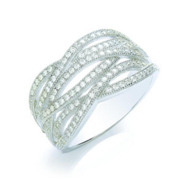 BOUTON  MULTI STRAND RING (M) BR004M