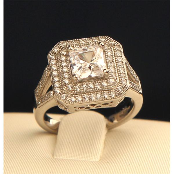 BOUTON  SQUARE SURROUND RING (K) BR007K