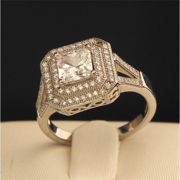 BOUTON  SQUARE SURROUND RING (O) BR007O