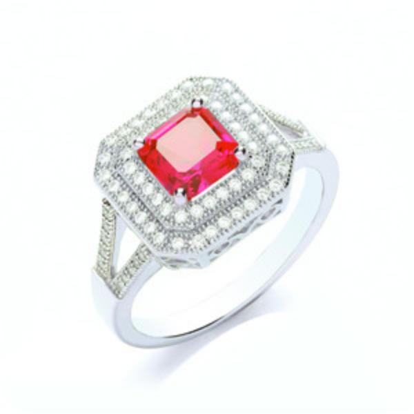 BOUTON  SQUARE SURROUND RING (M) BR008M