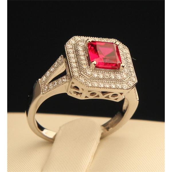 BOUTON  SQUARE SURROUND RING (O) BR008O