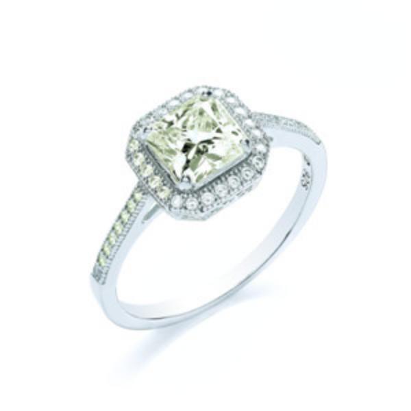 BOUTON  DELICATE SQUARE RING (K) BR044K