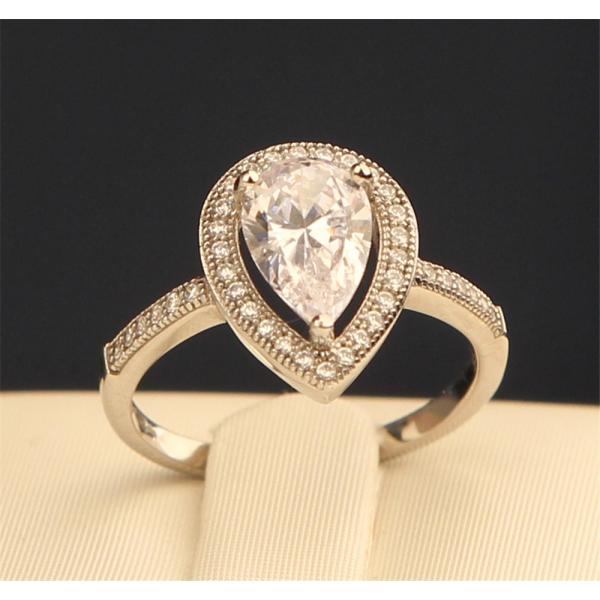 BOUTON  DELICATE PEAR RING (K) BR050K