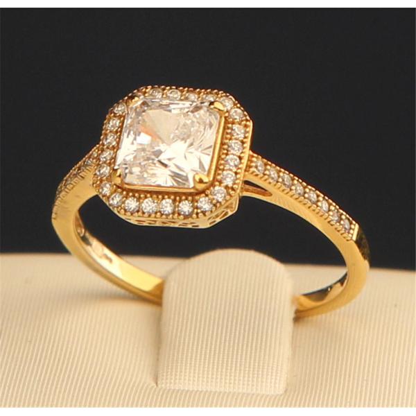 BOUTON  ROSE ROULETTE RING - SPLIT SHANK (O) BR084O