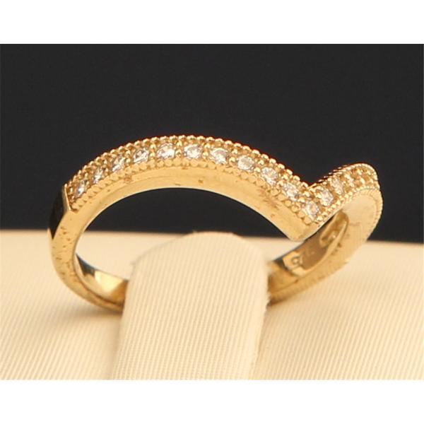 BOUTON  WISHBONE RING - ROSE GOLD PLATE (M) BR096M