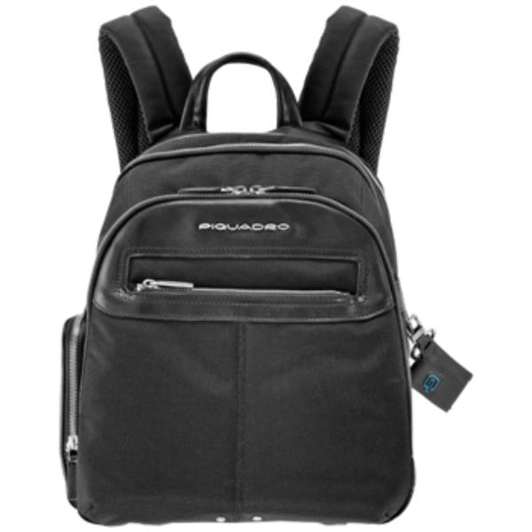 PIQUADRO LINK Small size, organized computer backpack with 29,00x 34,50x 14,00