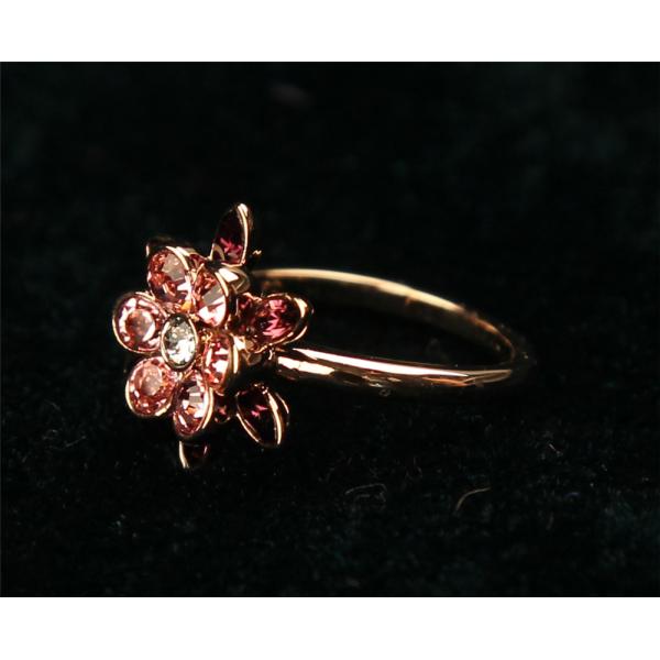 SWAROVSKI  CINDERELLA:RING FLOWER LMUL/ROS 52