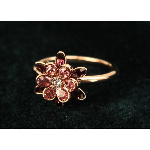 SWAROVSKI  CINDERELLA:RING FLOWER LMUL/ROS 58