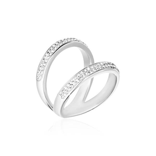 瑷嘉莎密镶陶瓷的戒指