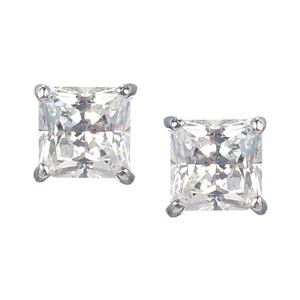 艾爾蒂純銀鍍銠戒指
(白色晶鑽)