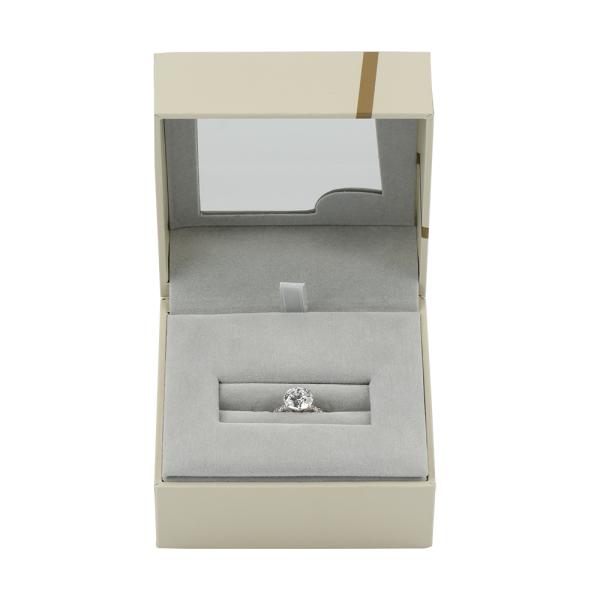 艾爾蒂純銀鍍銠戒指
(白色晶鑽)