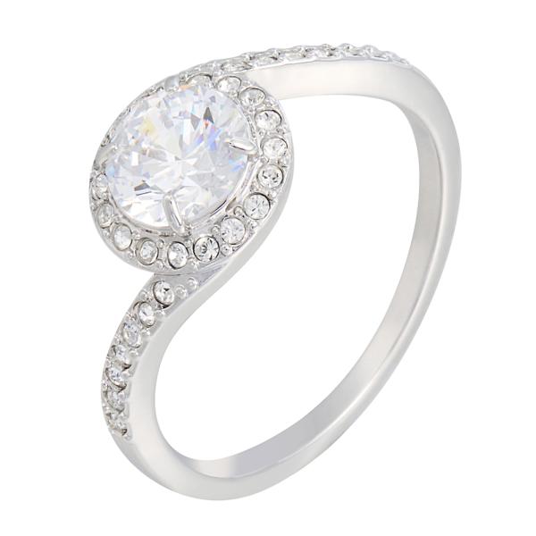 Attract Light Swirl 戒指