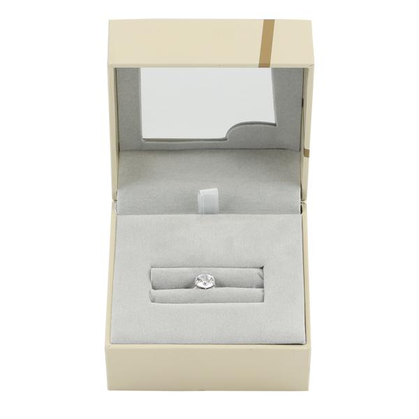 艾爾蒂純銀鍍銠戒指
(白色晶鑽)