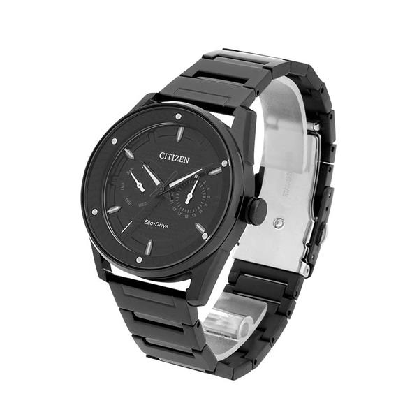 Citizen AREA ECO Date and Day Indicator Eco-Drive (recharged by any light source, no need to change battery) Insufficient Charge Warning Function Overcharge Prevention Function Water Resistant 10 bar