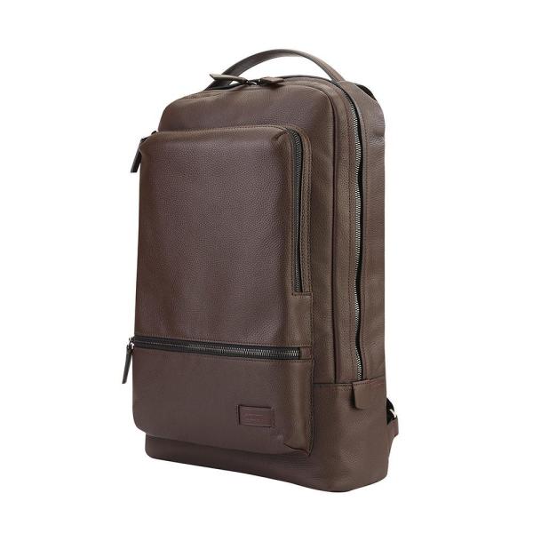 TUMI HARRISON BATES BACKPACK BRWN P.LTH