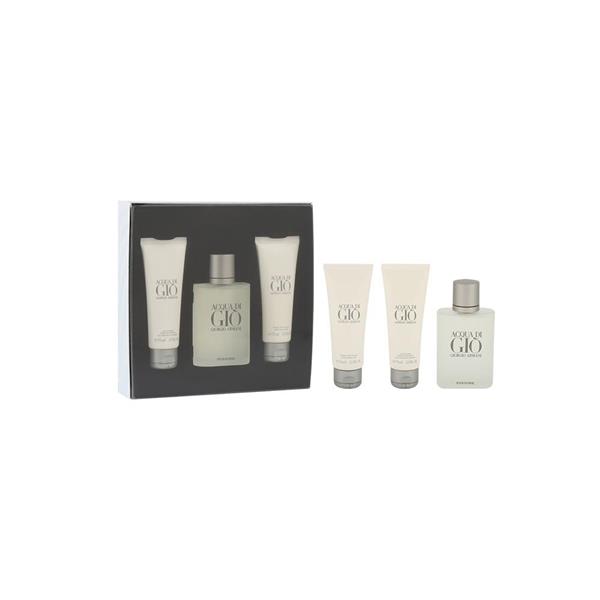 阿玛尼寄情男士香水套装(香水100ml +沐浴露75ml +须后凝露75ml)