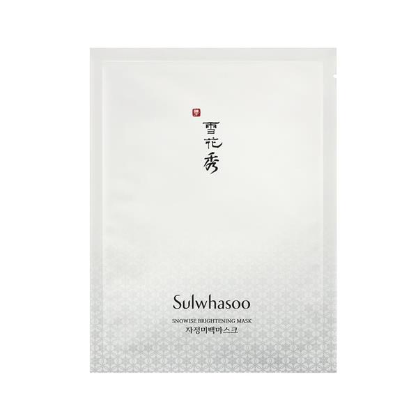 雪花秀滋晶雪滢焕白面膜