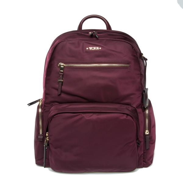 TUMI Voyageur VOYAGEUR CARSON BACKPACK MAROON 1st 109963-6247