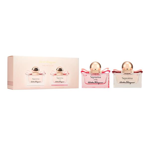 FERRAGAMO  FERRAGAMO Signorina Set(EDP 30ml + Sig in Fiore EDT 30ml) 60ml