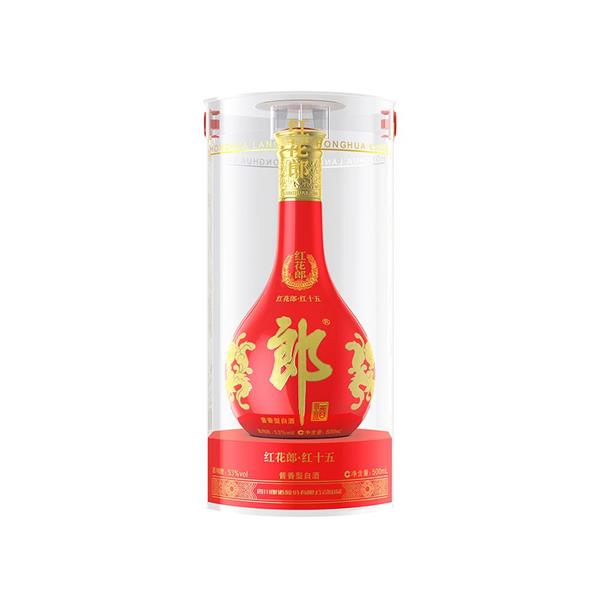 53度15年红花郎酒