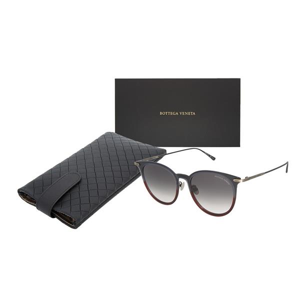 BOTTEGA VENETA  BV0222SK-004 55 Sunglass WOMAN INJECTION