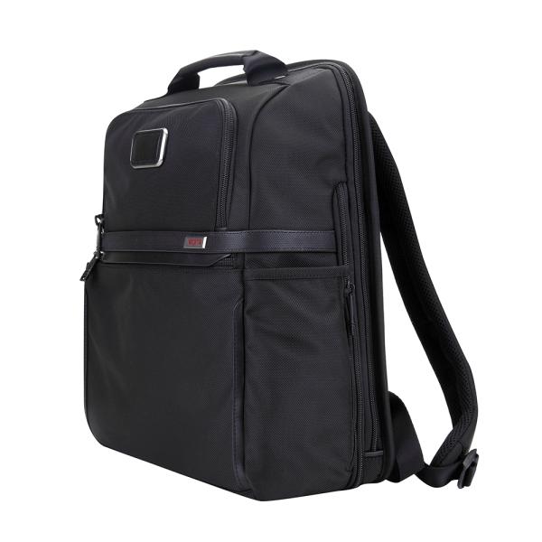 TUMI ALPHA SLIM SOLUTIONS BRIEF PACK BLACK 1st