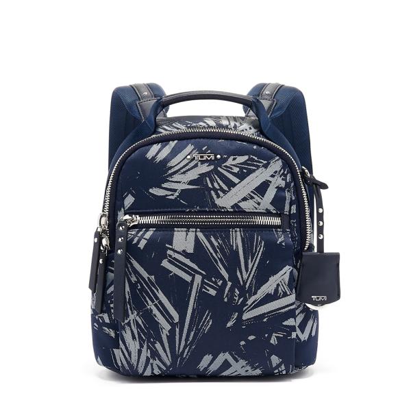 TUMI Voyageur VOYAGEUR WITNEY BACKPACK BLUE PALM PRINT 1st 122266-7521