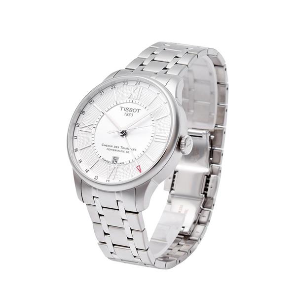 Tissot 天梭杜鲁尔系列钢带80机芯机械男表