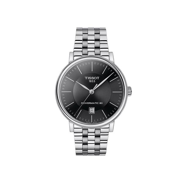 Tissot 天梭卡森系列钢带80机芯机械男表