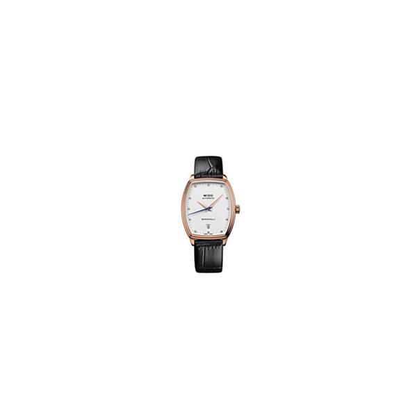 MIDO Baroncelli III BARONCELLI/LS/A/ROSA/L.BLACK/WHITE+DIAM