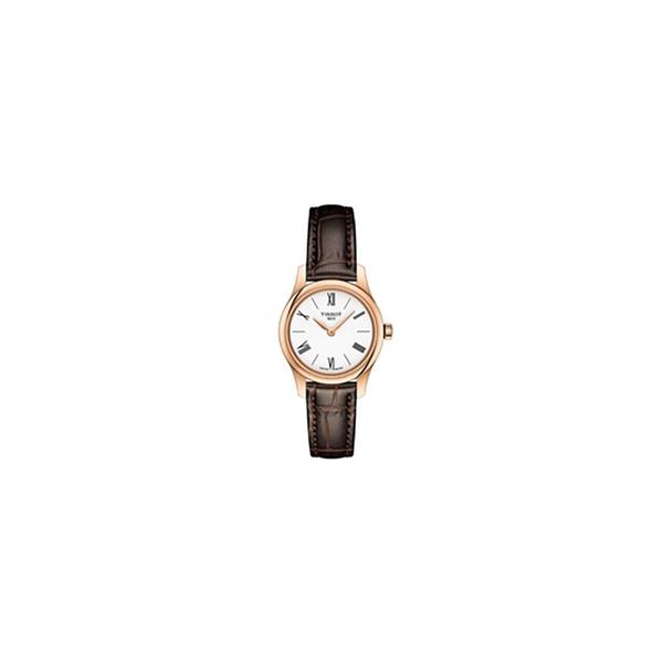 Tissot 天梭俊雅系列皮带石英女表