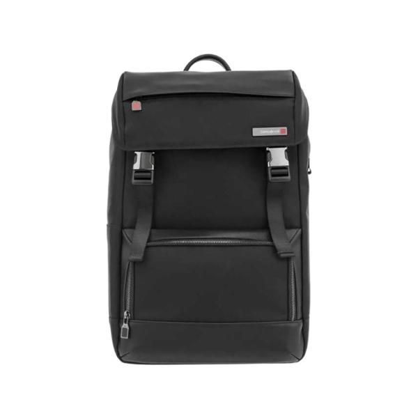 BACKPACK W/ FLAP TCP-BLACK