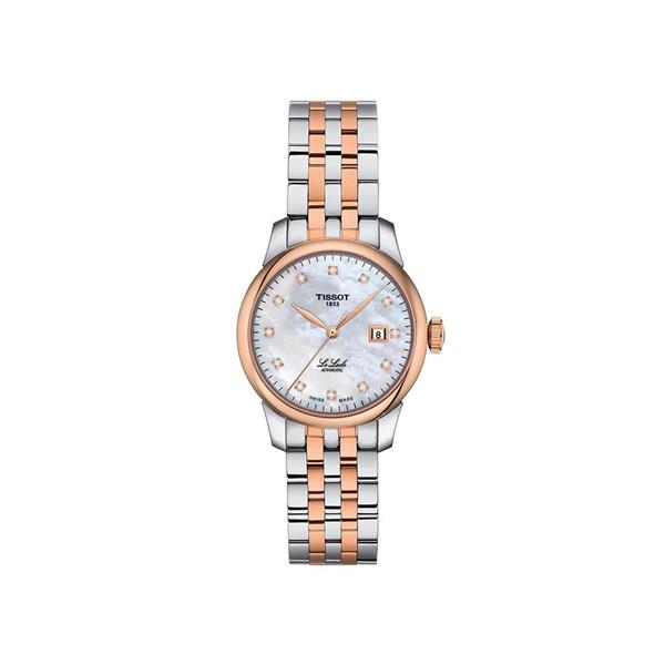 Tissot 天梭力洛克系列钢带机械女表
