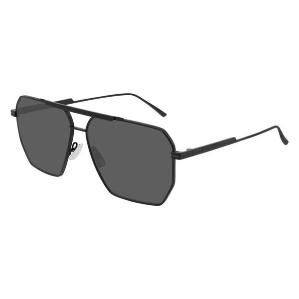 BOTTEGA VENETA  BV1012S-001 60 Sunglass MAN METAL