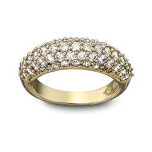 SWAROVSKI  MAEVA:RING 55 WHITE/GOS