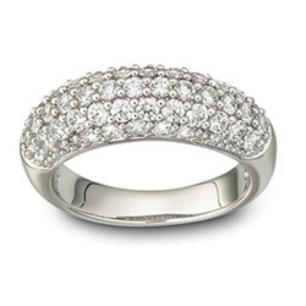 SWAROVSKI  MAEVA:RING 60 WHITE/RHS