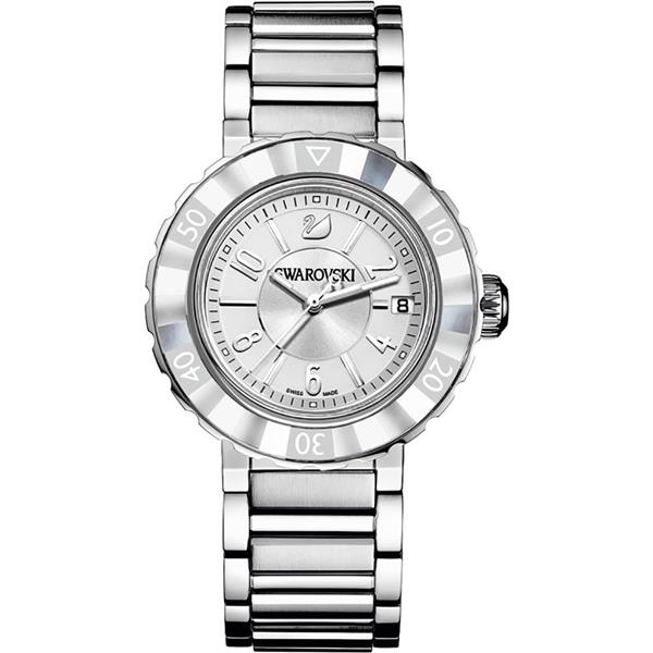 SWAROVSKI  WATCH OCTEA SPORT CRY/STS WHITE