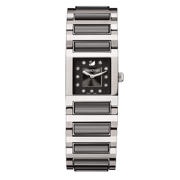 SWAROVSKI  WATCH DRESSTIME STS/JET