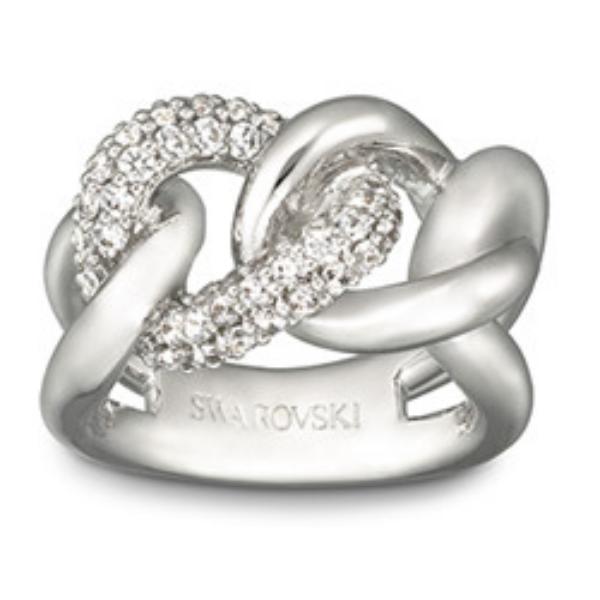 SWAROVSKI  MANHATTAN:RING 52 WHITE